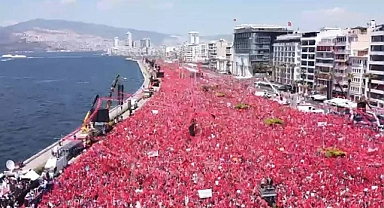 Altı liderden İzmir'de gövde gösterisi: Alan doldu taştı Kaynak: Altı liderden İzmir'de gövde gösterisi: Alan doldu taştı 